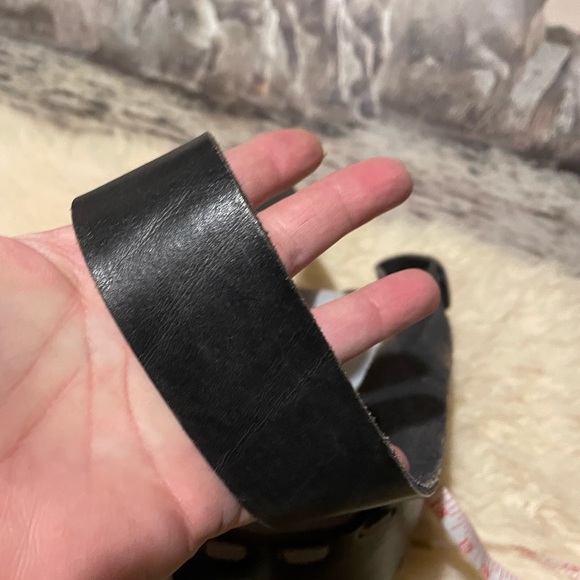 Handmade XL leather saddle bag - Picture 12 of 13